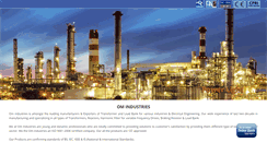 Desktop Screenshot of om-industries.com